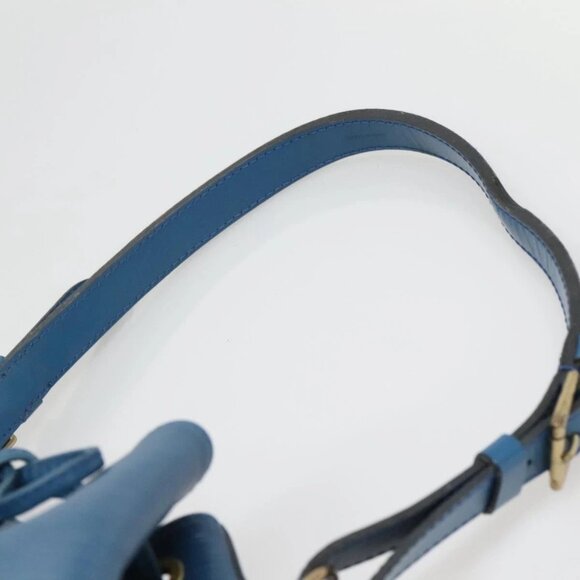 LOUIS VUITTON Epi Petit Noe Shoulder Bag Blue M44105 LV Auth 128706 - Picture 9 of 16